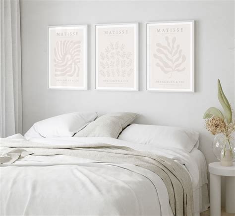 Set Of Matisse Prints Neutral Wall Art Set Apartment Wall Etsy In