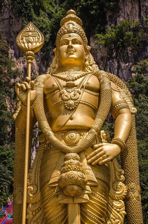 Lord Murugan`s Statue Near Batu Cave Malaysia Editorial Photography