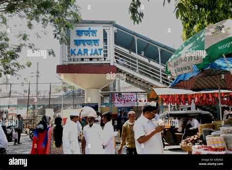 Karjat railway station, thane, maharashtra, India, Asia Stock Photo - Alamy