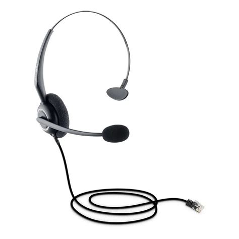 Headset Telemarketing Fone De Ouvido Ajustável Microfone Call Center