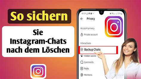 So Sichern Sie Den Instagram Chat Nach Dem L Schen Gel Schten Chat