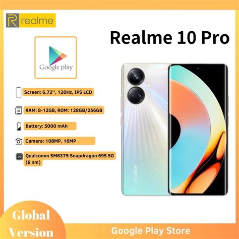 Realme Pro Smartphone Qualcomm Snapdragon G Processor Flash