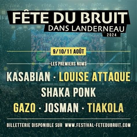 Fête du Bruit dans Landerneau 2024 Landerneau Info Festival