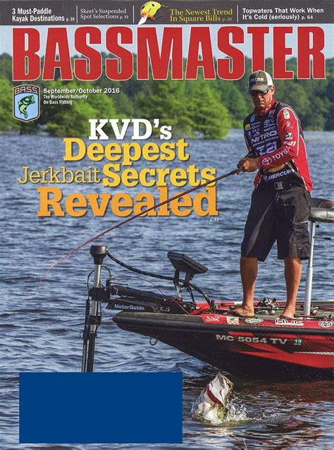 Bassmaster Magazine Subscription Best Fishing Magazine Bass Fishing