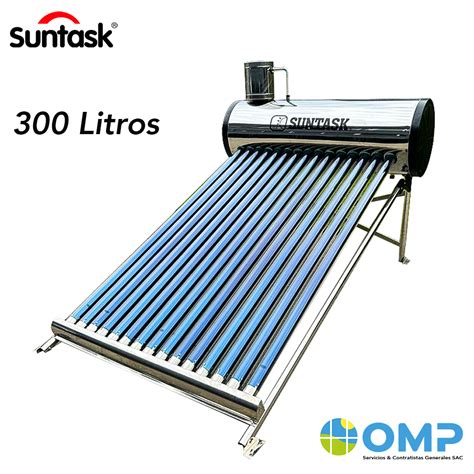 Terma Solar de baja presión 300L Suntask Paneles Solares en Perú