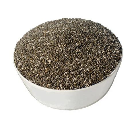 Black Roasted Organic Dried Chia Seeds For Human Consumption At Rs