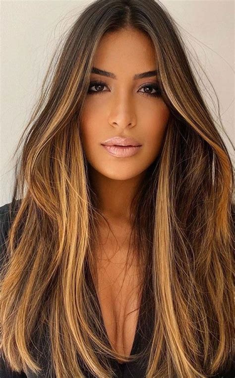 Hair Colours Ideas That Are Trending Now Golden Wheat Brunette