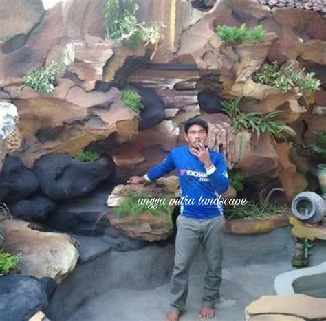 Jasa Pembuatan Dekorasi Kolam Tebing Air Terjun Relief Di Gresik