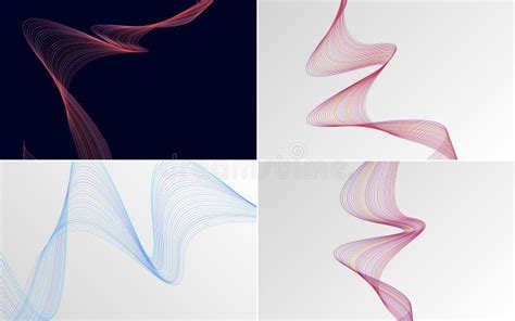 Add Visual Appeal To Your Presentations With These Abstract Waving Line