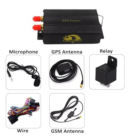 Tk103b Gps Sms Gprs Vehicle Tracker Locator Theft Protection