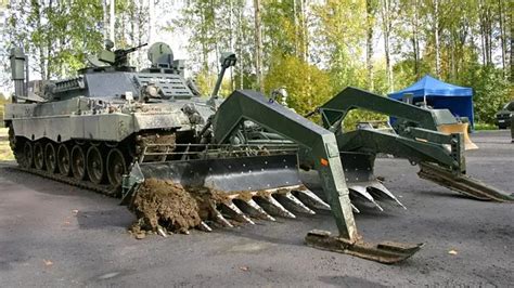 Finland To Send Three Additional Leopard 2 Mine Clearing Tanks To