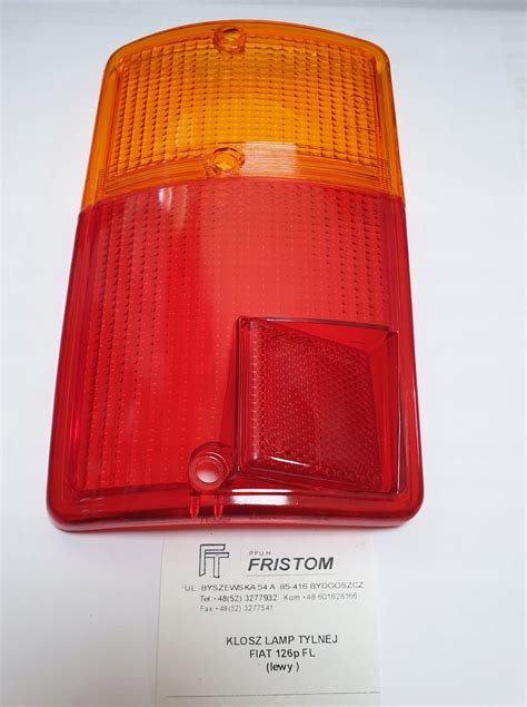 Klosz lampy tył Fiat 126p ST FL 57754567 za 45 zł z Budzyń Allegro pl