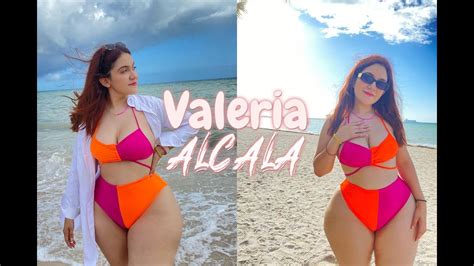 Valeria Alcal Curvy Tiktok Star Voluptuous Model Youtube