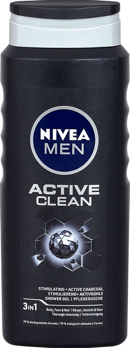 Nivea Men Active Clean Gel Za Tu Iranje Ml Kupujte Online Po