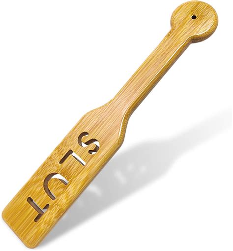 Pure Natural Bamboo Slut Spanking For Sex Play Paddle Lightweight Paddle With