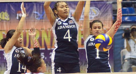 UAAP Volleyball Adamson Finishes Off UE In Four Sets Inquirer Sports