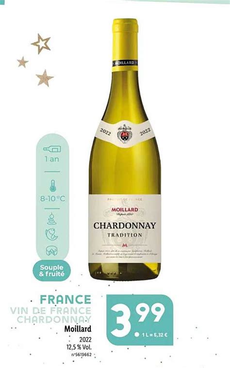 Promo Vin De France Chardonnay Moillard Chez Lidl ICatalogue Fr