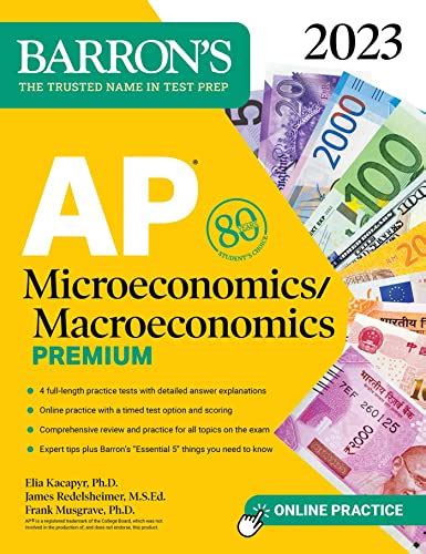 AP Microeconomics Macroeconomics Premium 2023 4 Practice Tests