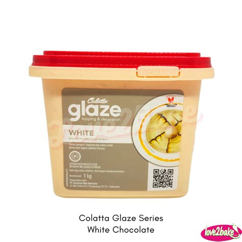 Colatta White Chocolate Glaze – Love2Bake Philippines
