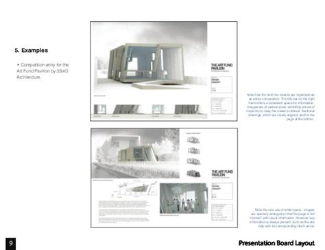 Presentation Board Layout