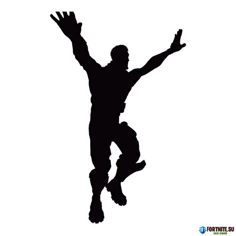 Download Free Standing Silhouette Poster Royale Fortnite Battle ICON ...