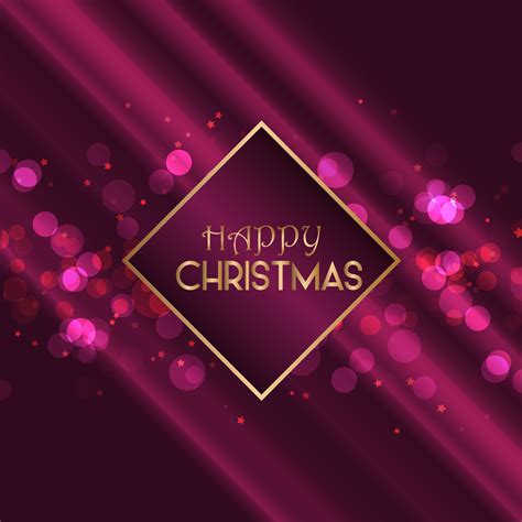 Christmas background with bokeh lights design 267559 Vector Art at Vecteezy