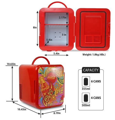 Buy Coca Cola Peace Series Portable Can Thermoelectric Mini