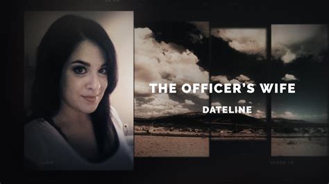 Dateline Episode Trailer The Officer S Wife Dateline Nbc Youtube