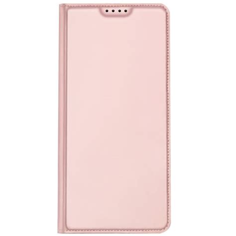 Dux Ducis Slim Softcase Bookcase voor de Xiaomi 13 Rosé Goud