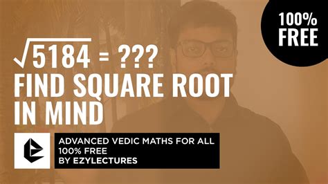 32 Find Square Root In Seconds Using This Method Square Root Trick