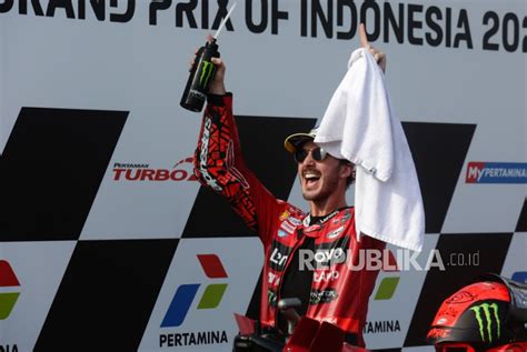 Bagnaia Bahagia Kembali Rebut Posisi Pertama Klasemen MotoGP