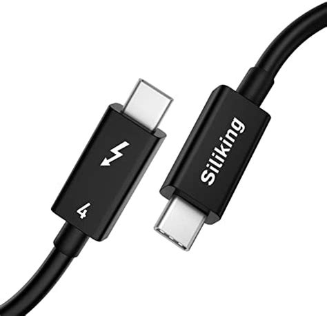 Siliking Intel Certified Thunderbolt 4 Cable 33ftthunderbolt Cable