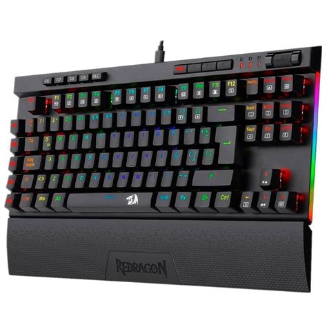 Teclado Mecanico Redragon Magic Wand Pro Rgb Negro Switch Red