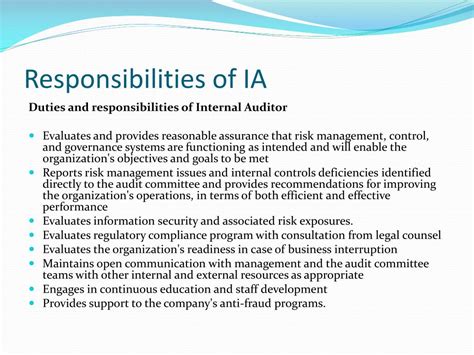 Ppt Internal Auditing Powerpoint Presentation Free Download Id 2236544