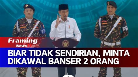 Sambutan Presiden Jokowi Di Pelantikan Pp Gp Ansor Di Istora Senayan