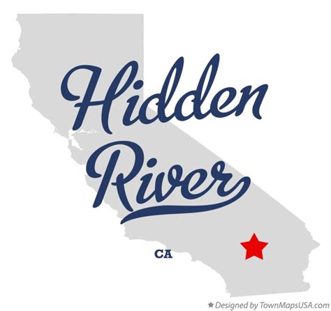 Map of Hidden River, CA, California