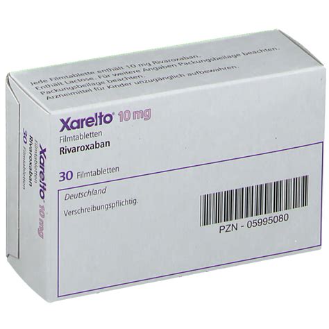 Xarelto Mg St Mit Dem E Rezept Kaufen Shop Apotheke