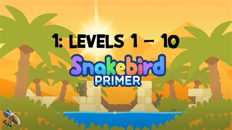 Snakebird Primer 1 Levels 1 10 Full Walkthrough Youtube