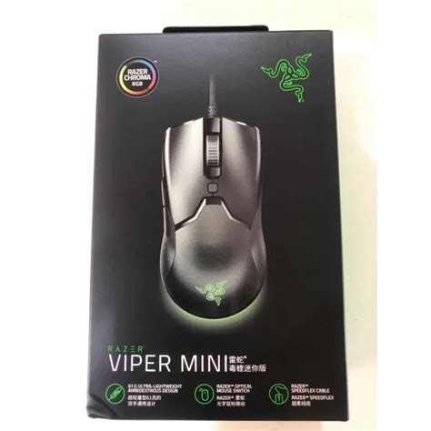 Original Razer Viper Mini Wired Mouse 8500dpi Paw3359 Optical Sensor Chroma Rgb Gaming Mouse