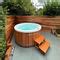 Recessed Hot Tub Sport Hybrid Urban Cedar Hot Tubs And Saunas