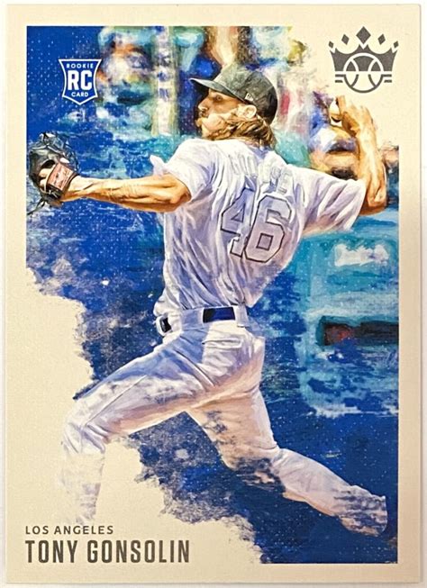 Tony Gonsolin Panini Diamond Kings Baseball Los Angeles Dodgers