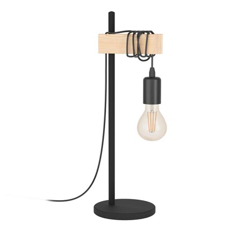 Lampe De Table Townshend Noire E W Eglo