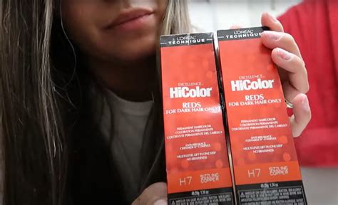 I Dyed My Hair Copper With Loreal Hicolor Hair Dye