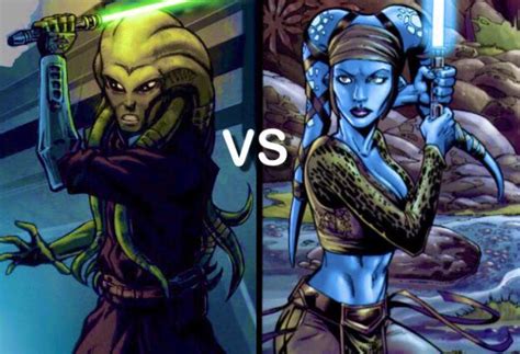 Star Wars Aayla Secura And Kit Fisto