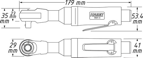 HAZET Ratschenschrauber 9021 3 9021 3