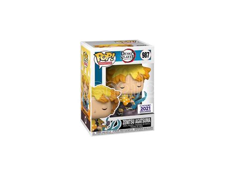 Funko Pops Demon Slayer Zenitsu Transforming 987 Anime Demon Slayer Funko