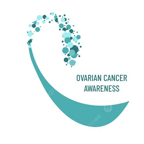 Ovarian Cancer Png Picture World Ovarian Cancer Day Ribbon Simple