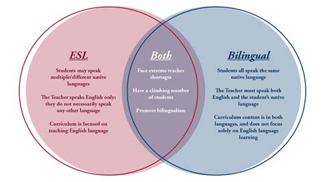 Esl And Bilingual Education Understanding The Differences Teachers