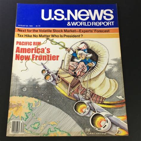 Vtg Us News World Report Magazine August America S New