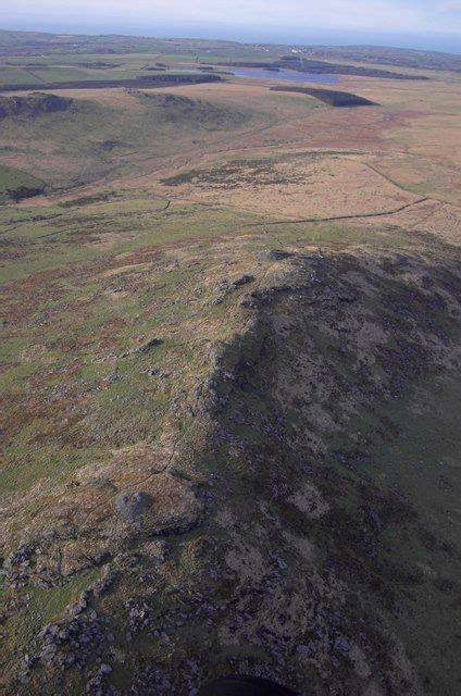 Brown Willy Cornwall A View Across The Summit Of Brown Willy